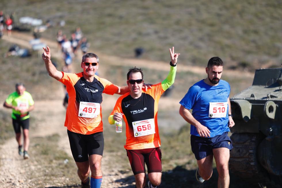 La temperatura agradable ha favorecido el desarrollo de la Carrera del Ebro.
