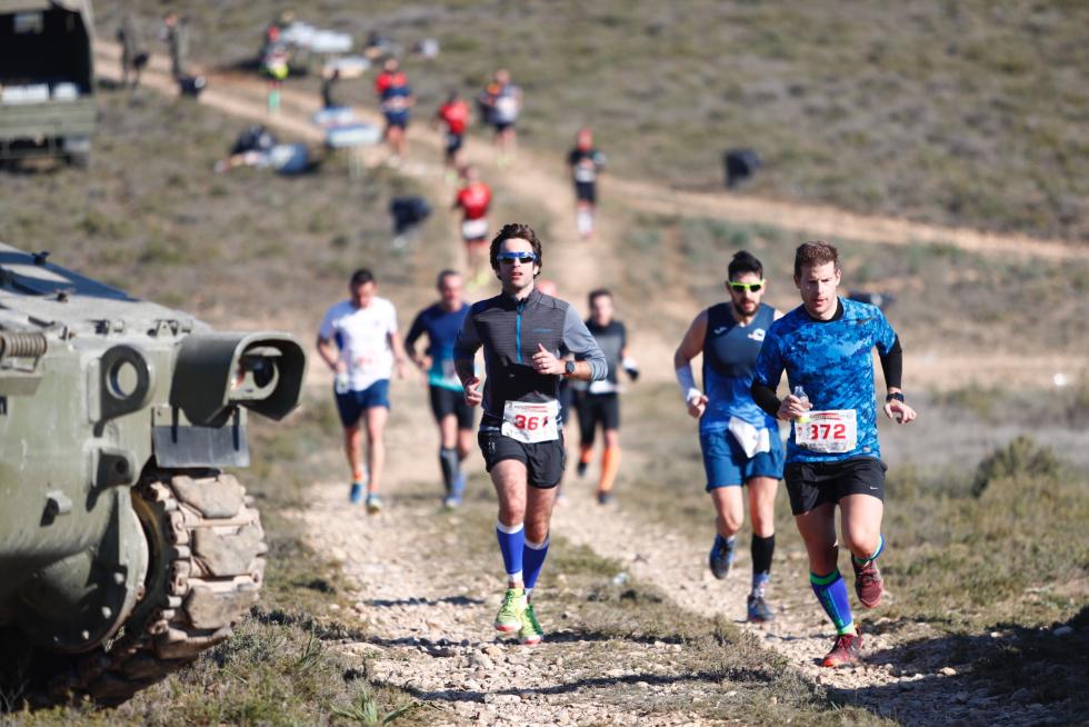 La temperatura agradable ha favorecido el desarrollo de la Carrera del Ebro.