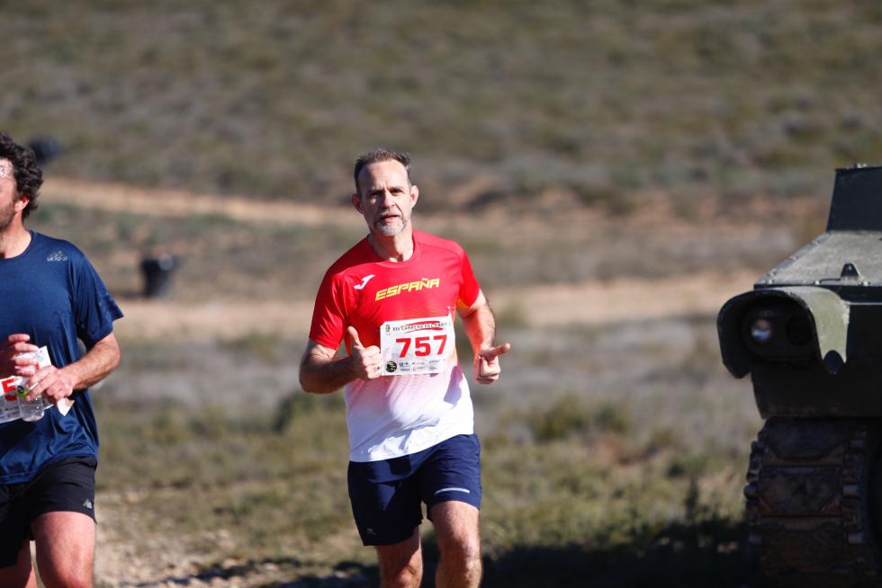 La temperatura agradable ha favorecido el desarrollo de la Carrera del Ebro.
