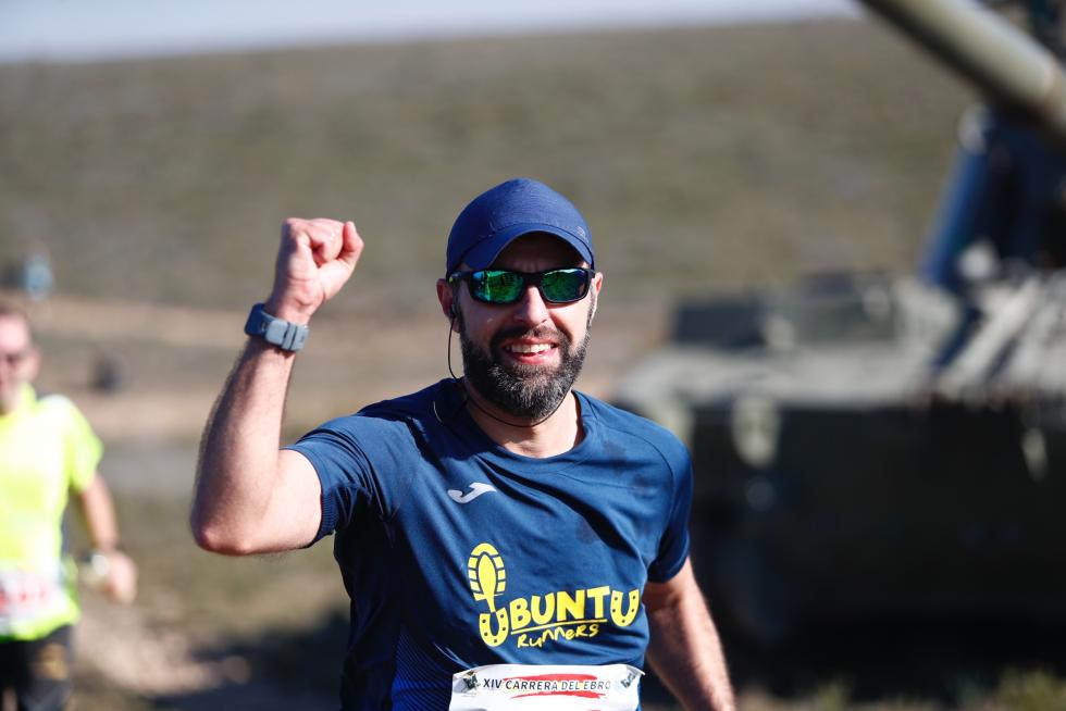 La temperatura agradable ha favorecido el desarrollo de la Carrera del Ebro.