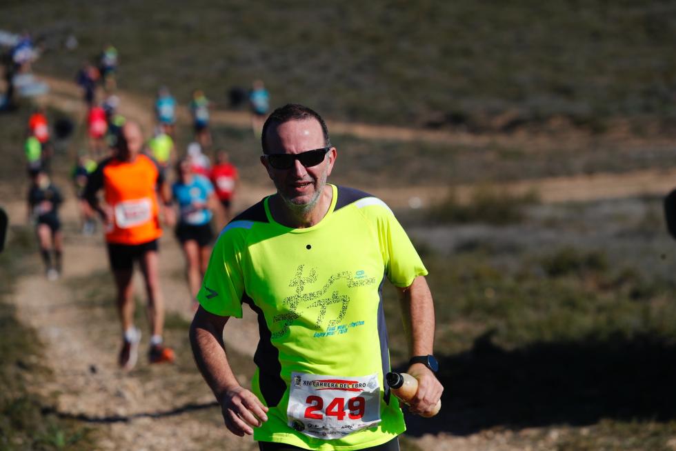 La temperatura agradable ha favorecido el desarrollo de la Carrera del Ebro.