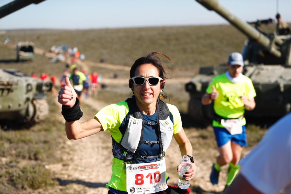 La temperatura agradable ha favorecido el desarrollo de la Carrera del Ebro.