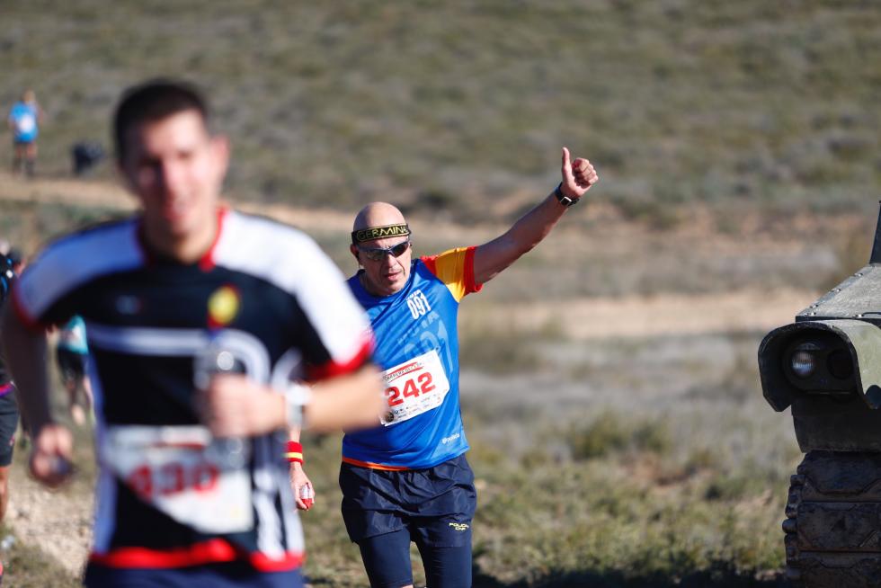 La temperatura agradable ha favorecido el desarrollo de la Carrera del Ebro.