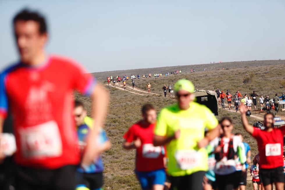 La temperatura agradable ha favorecido el desarrollo de la Carrera del Ebro.