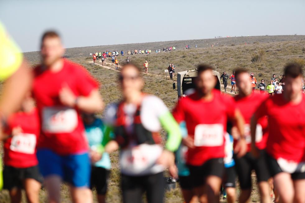 La temperatura agradable ha favorecido el desarrollo de la Carrera del Ebro.