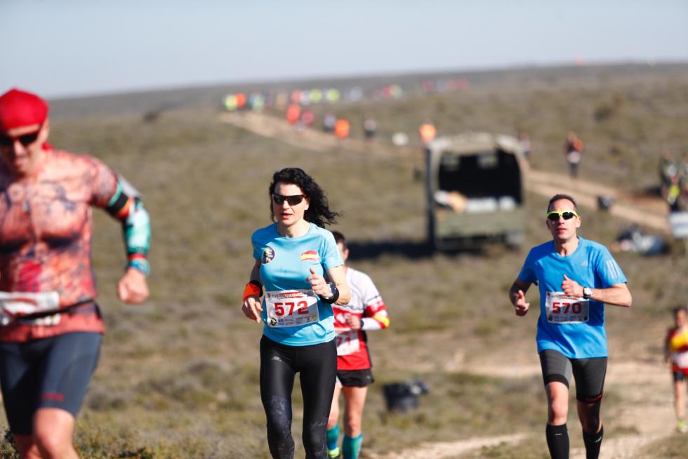 La temperatura agradable ha favorecido el desarrollo de la Carrera del Ebro.