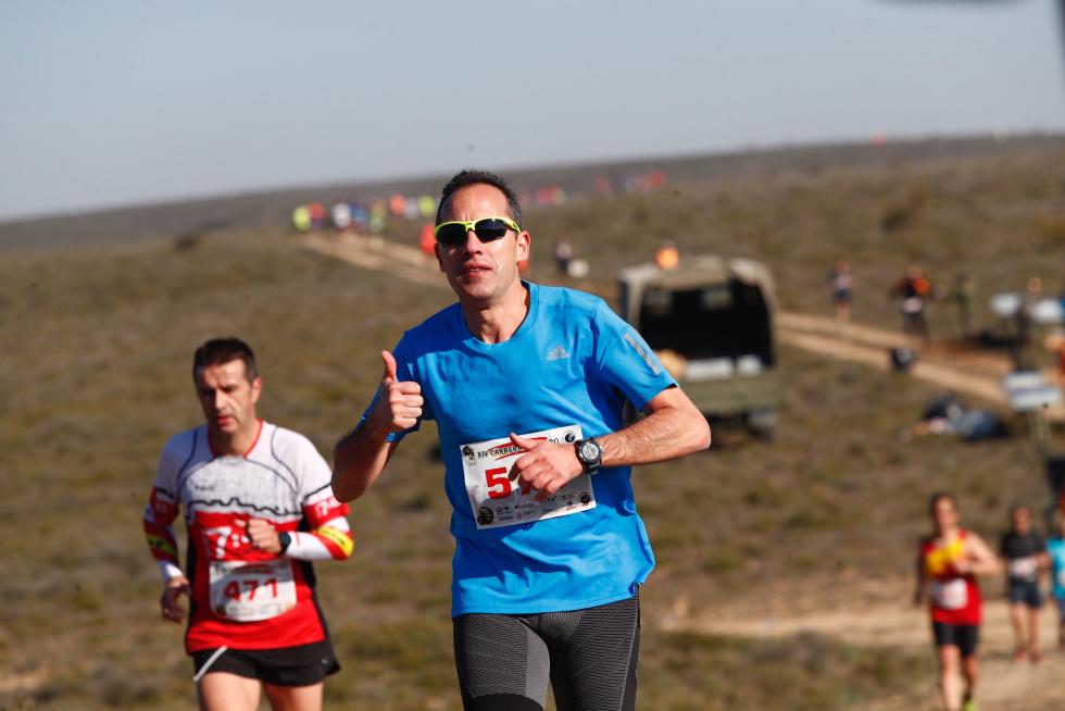 La temperatura agradable ha favorecido el desarrollo de la Carrera del Ebro.
