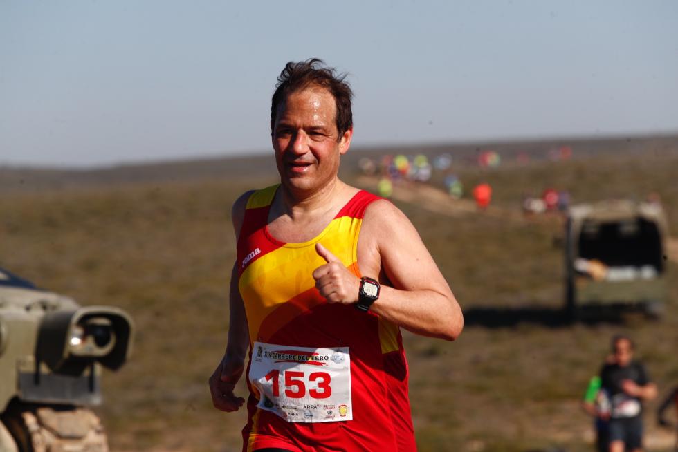 La temperatura agradable ha favorecido el desarrollo de la Carrera del Ebro.