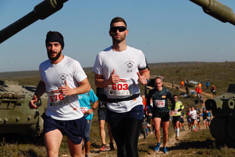 La temperatura agradable ha favorecido el desarrollo de la Carrera del Ebro.