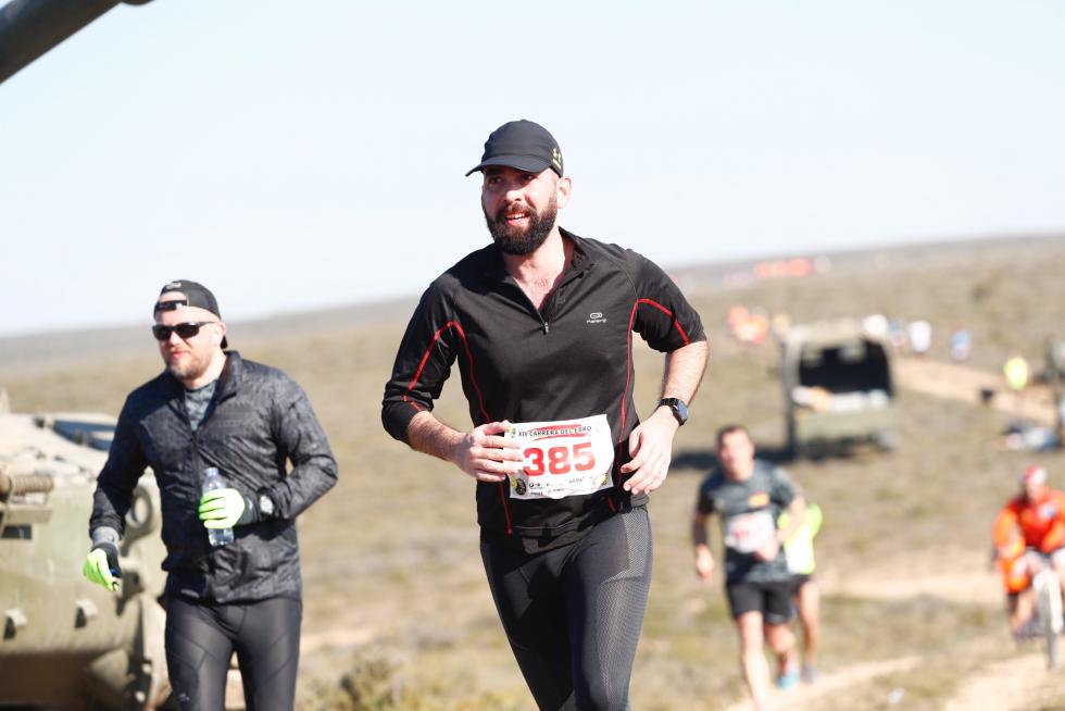 La temperatura agradable ha favorecido el desarrollo de la Carrera del Ebro.