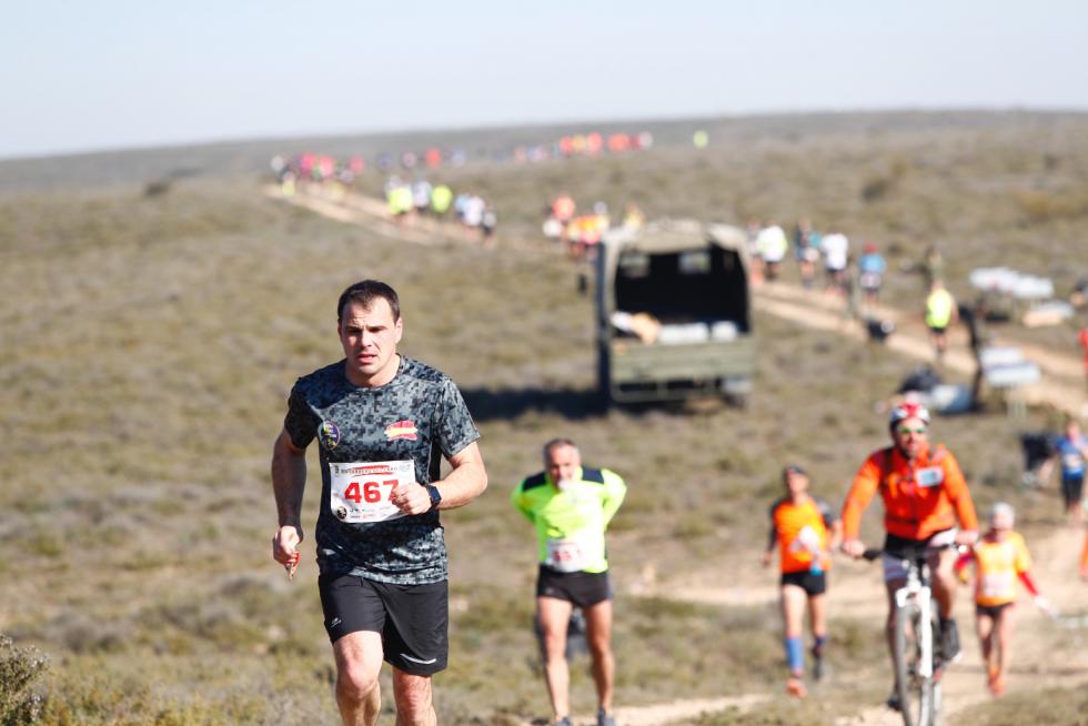 La temperatura agradable ha favorecido el desarrollo de la Carrera del Ebro.