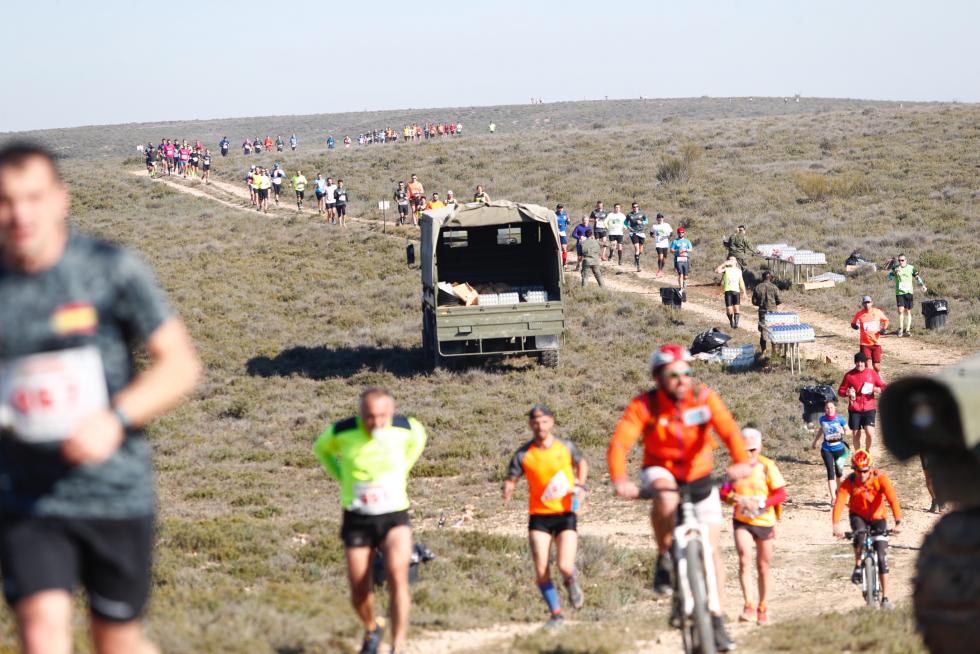 La temperatura agradable ha favorecido el desarrollo de la Carrera del Ebro.
