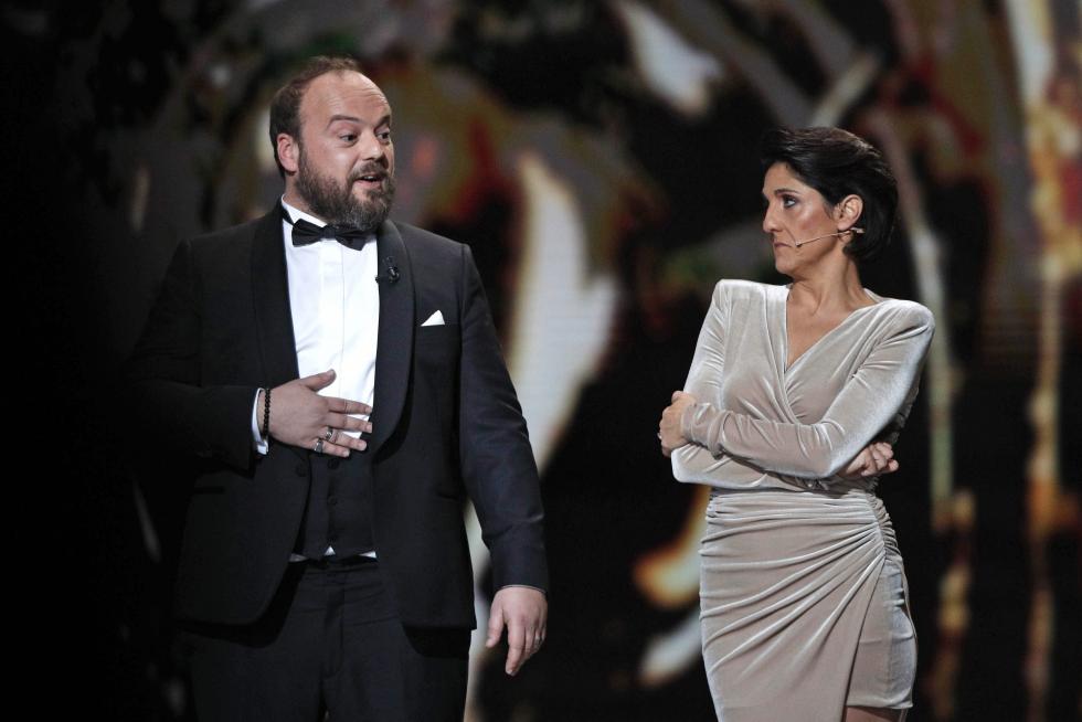 Paris (France), 28/02/2020.- French producer Jean Labadie attends the Audience award for 'Les miserables' during the 45th annual Cesar awards ceremony held at the Salle Pleyel concert hall in Paris, France, 28 February 2020. (Francia) EFE/EPA/YOAN VALAT Ceremony - Cesars 2020