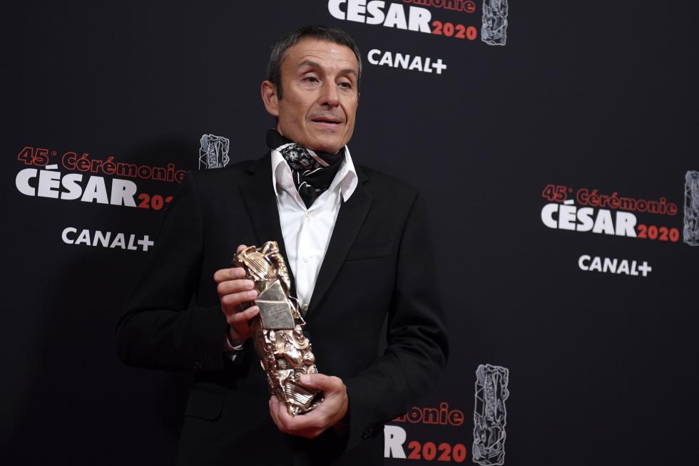 Paris (France), 28/02/2020.- French Alban Ivanov (L) and French actress Florence Foresti attend the 45th annual Cesar awards ceremony held at the Salle Pleyel concert hall in Paris, France, 28 February 2020. (Francia, Florencia) EFE/EPA/YOAN VALAT Ceremony - Cesars 2020