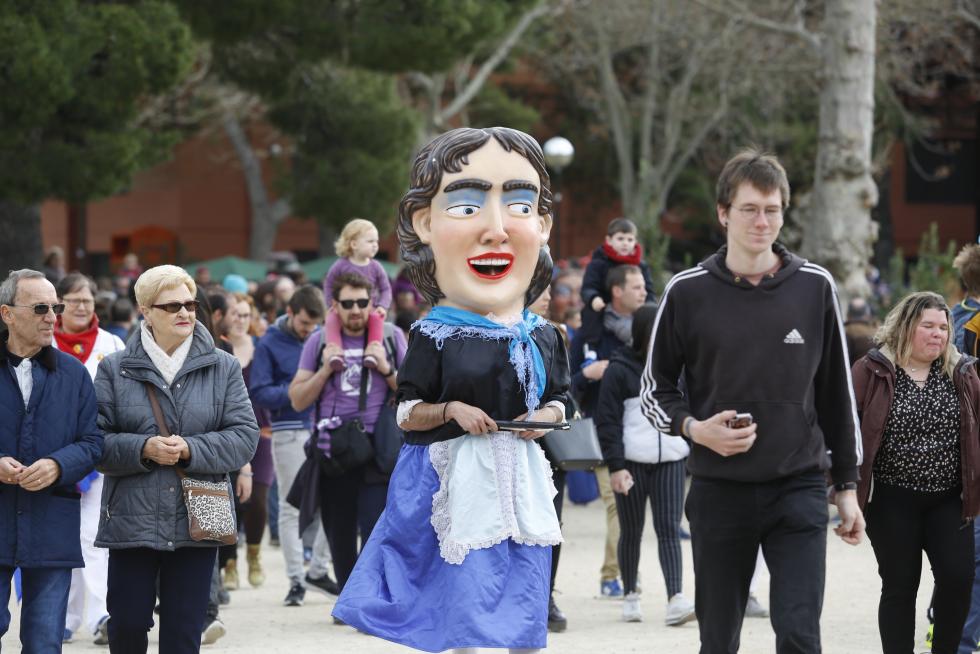La Cincomarzada vuelve a congregar a miles de zaragozanos en el parque del Tío Jorge de Zaragoza