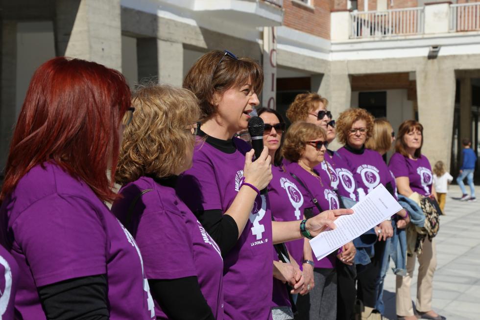Concentración del 8-M en Mequinenza.