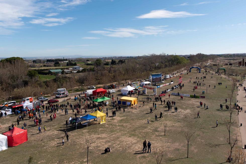 El Parque Lineal de Plaza en Zaragoza ha acogido el 102º Campeonato de España de campo a través.
