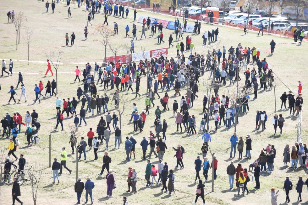 El Parque Lineal de Plaza en Zaragoza ha acogido el 102º Campeonato de España de campo a través.