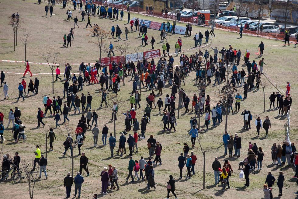 El Parque Lineal de Plaza en Zaragoza ha acogido el 102º Campeonato de España de campo a través.