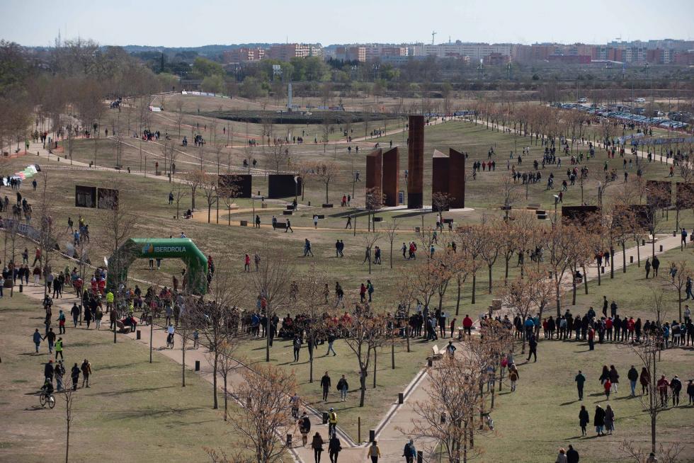 El Parque Lineal de Plaza en Zaragoza ha acogido el 102º Campeonato de España de campo a través.