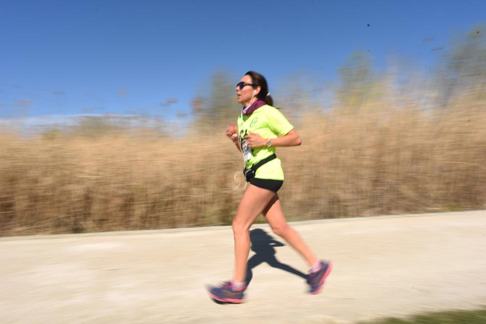 II Carrera y caminata solidaria por la Igualdad organizada por CSIF en el Parque del Agua en Zaragoza