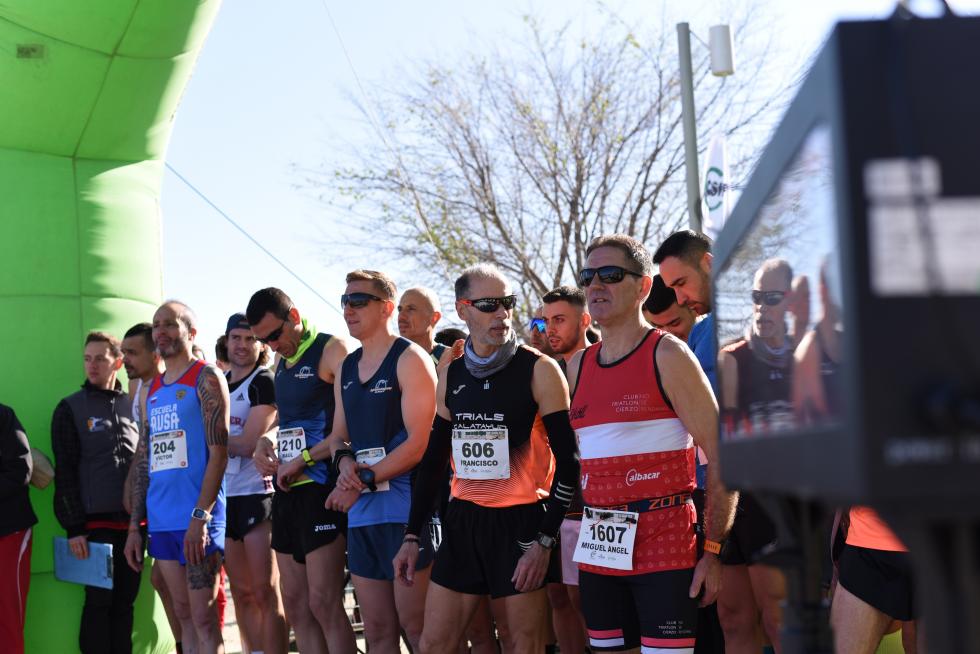 II Carrera y caminata solidaria por la Igualdad organizada por CSIF en el Parque del Agua en Zaragoza