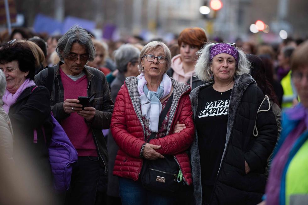 Manifestación del 8-M de Zaragoza.