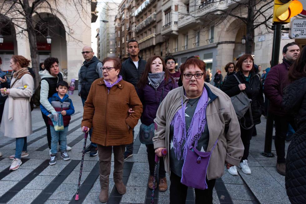 Manifestación del 8-M de Zaragoza.