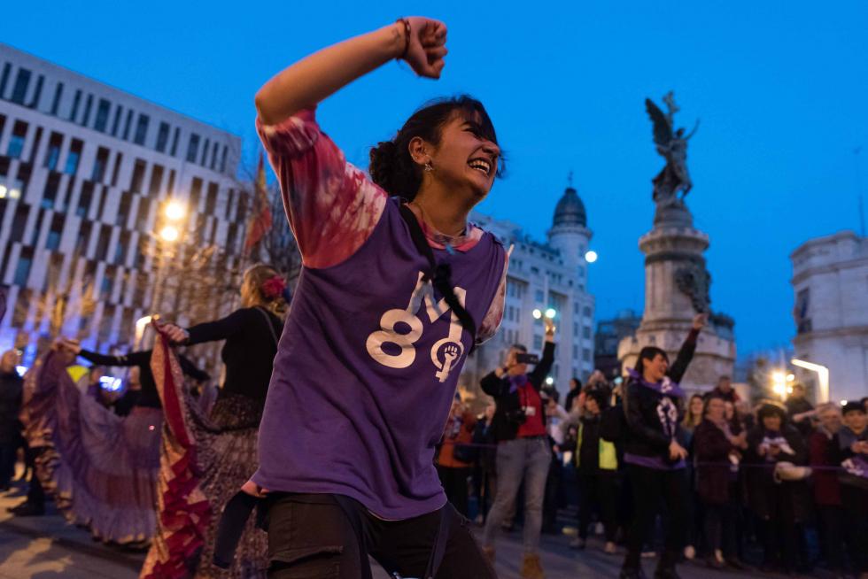 Manifestación del 8-M de Zaragoza.