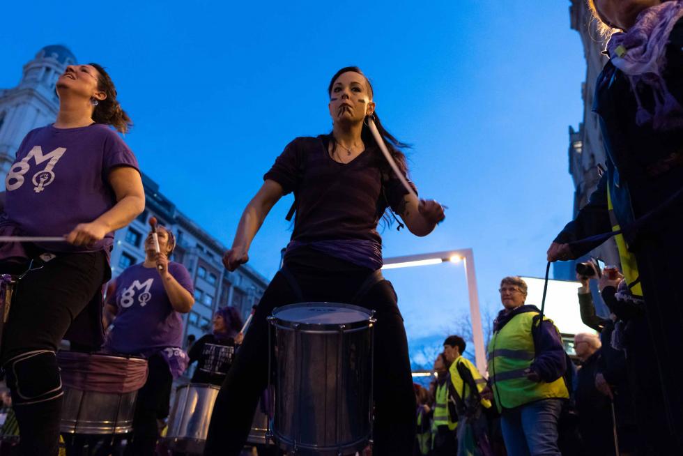 Manifestación del 8-M de Zaragoza.