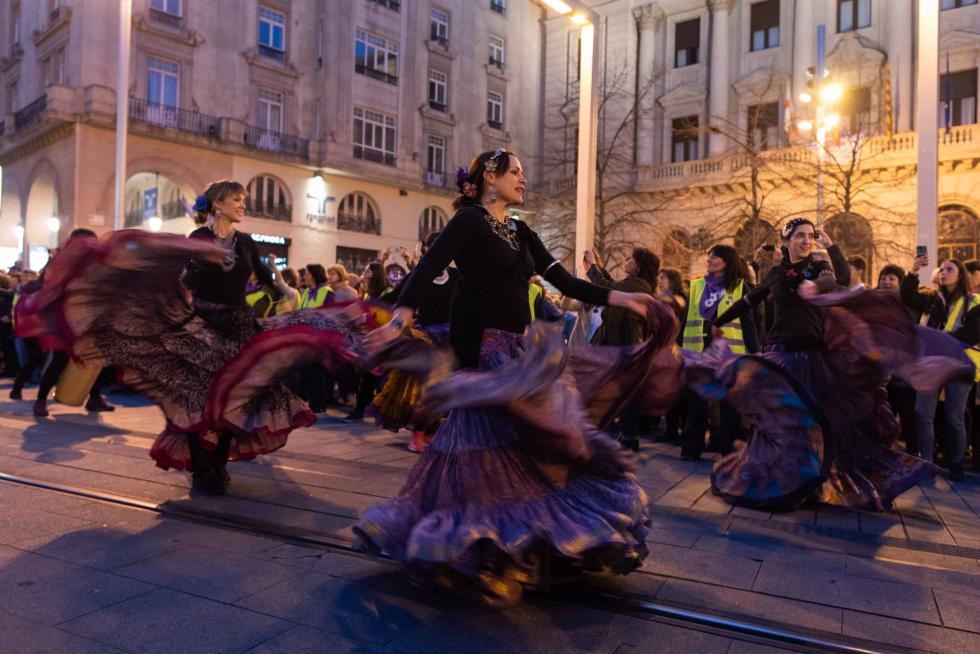 Manifestación del 8-M de Zaragoza.