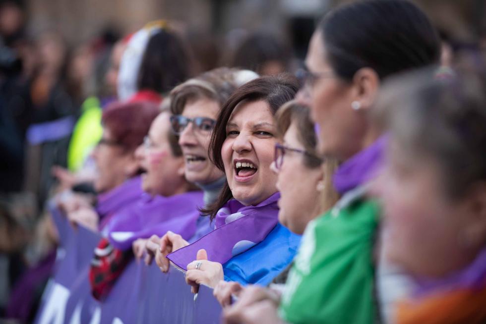 Manifestación del 8-M de Zaragoza.