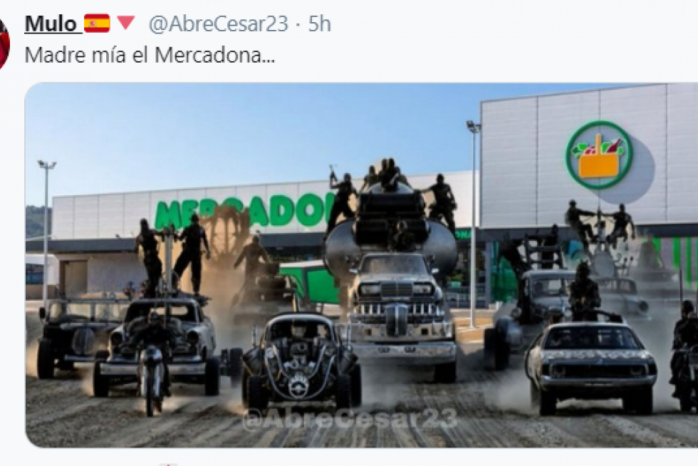 La alarmas por el coronavirus arrasa Mercadona en Madrid... y las redes se llenan de memes