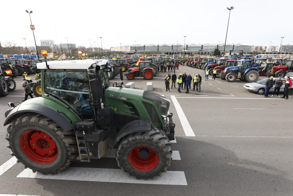 Los tractores toman este martes el centro de Zaragoza