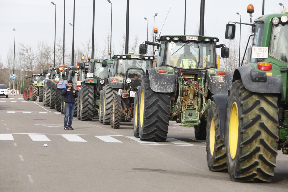 Los tractores toman este martes el centro de Zaragoza
