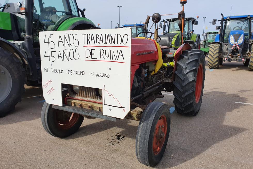 Los tractores toman este martes el centro de Zaragoza