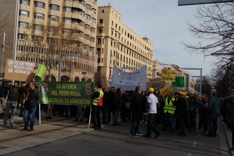 Los tractores toman este martes el centro de Zaragoza