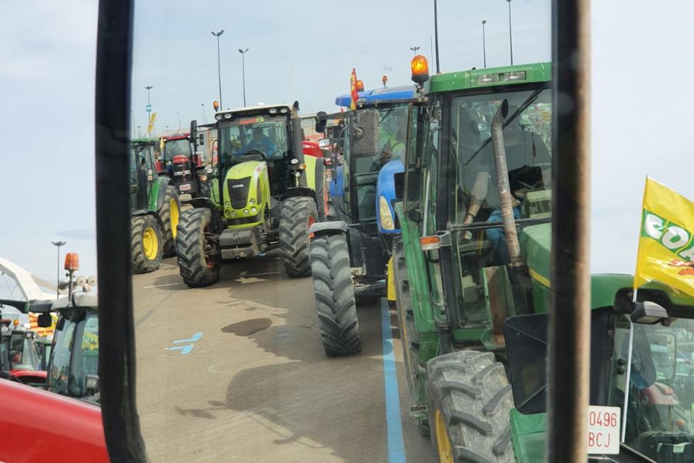 Los tractores toman este martes el centro de Zaragoza