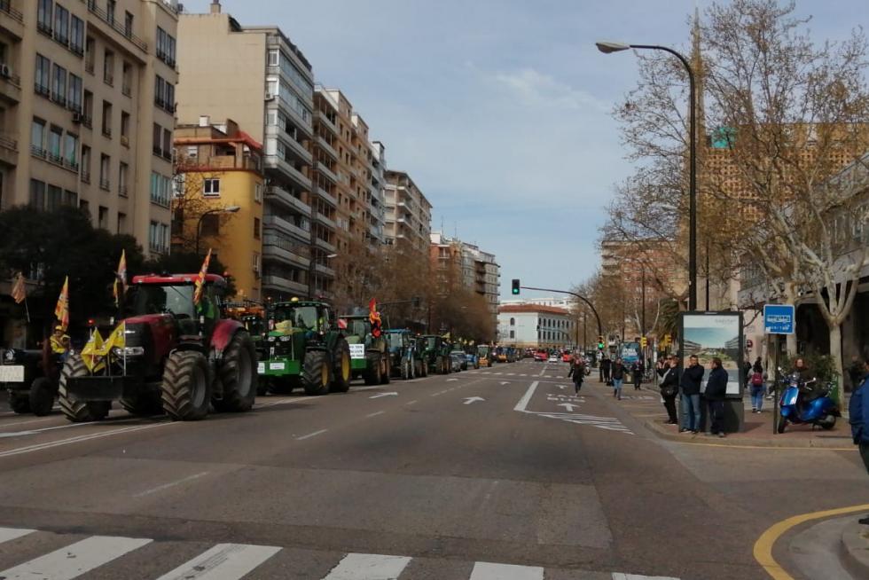 Los tractores toman este martes el centro de Zaragoza