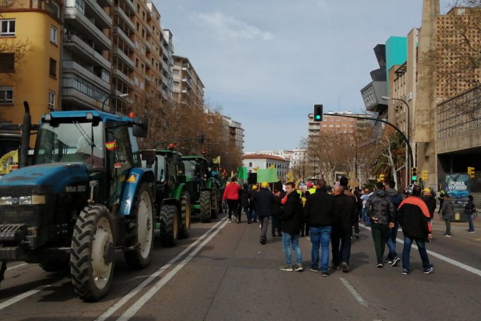 Los tractores toman este martes el centro de Zaragoza