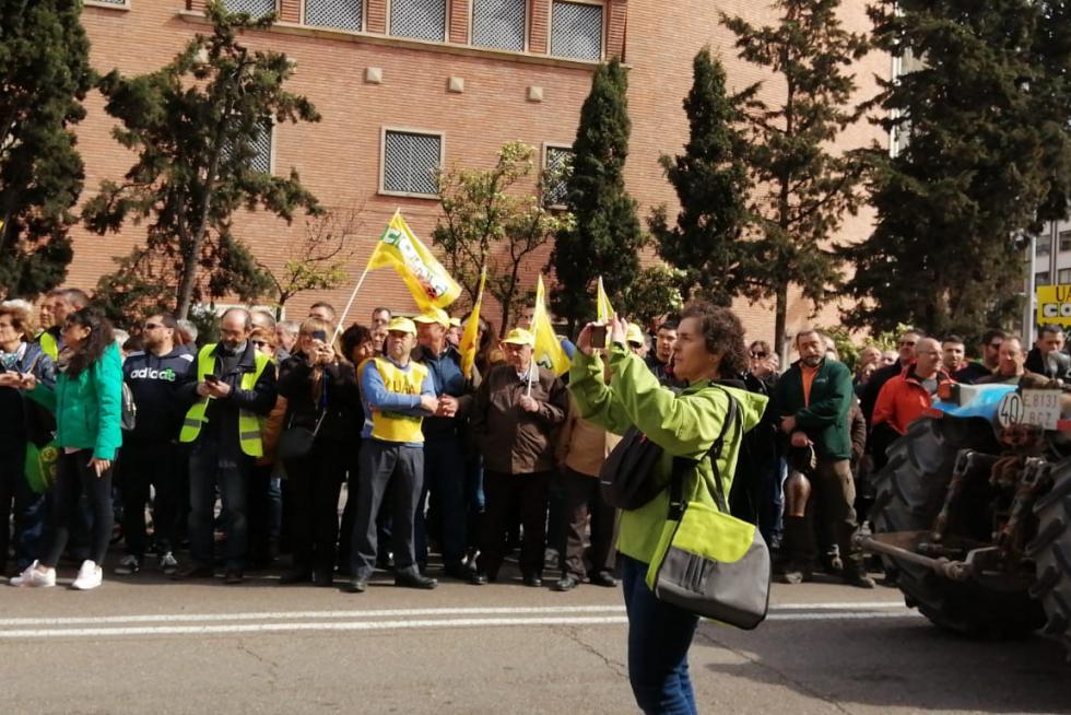 Los tractores toman este martes el centro de Zaragoza
