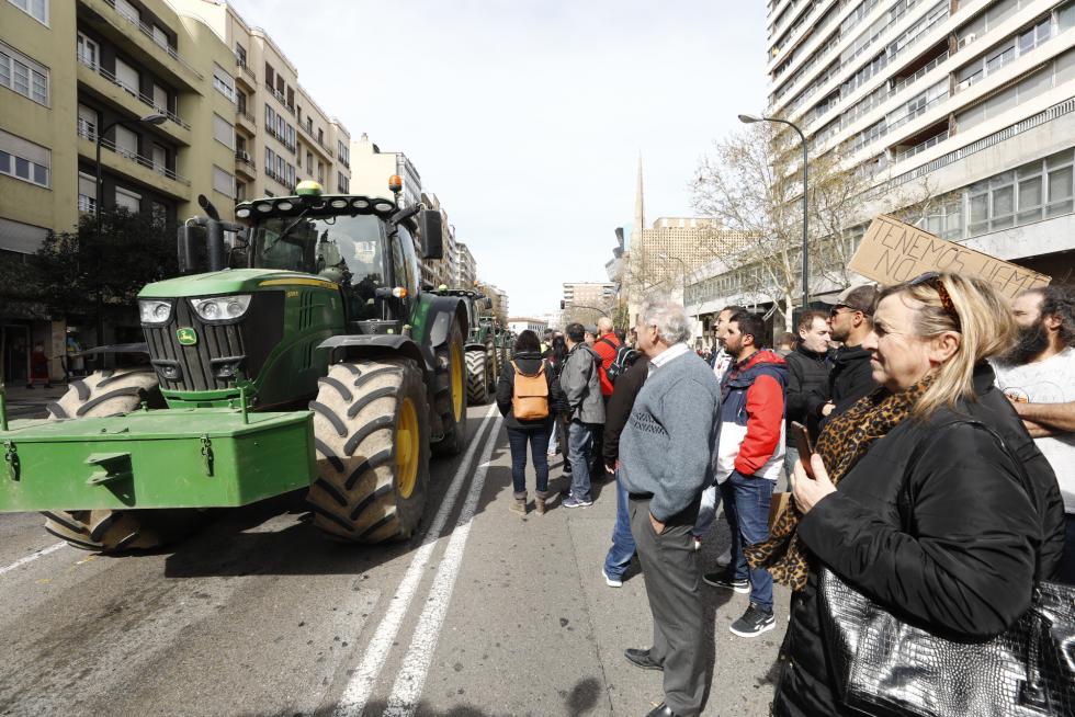 Los tractores toman este martes el centro de Zaragoza