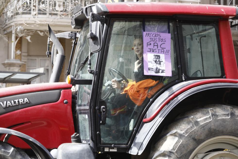 Los tractores toman este martes el centro de Zaragoza