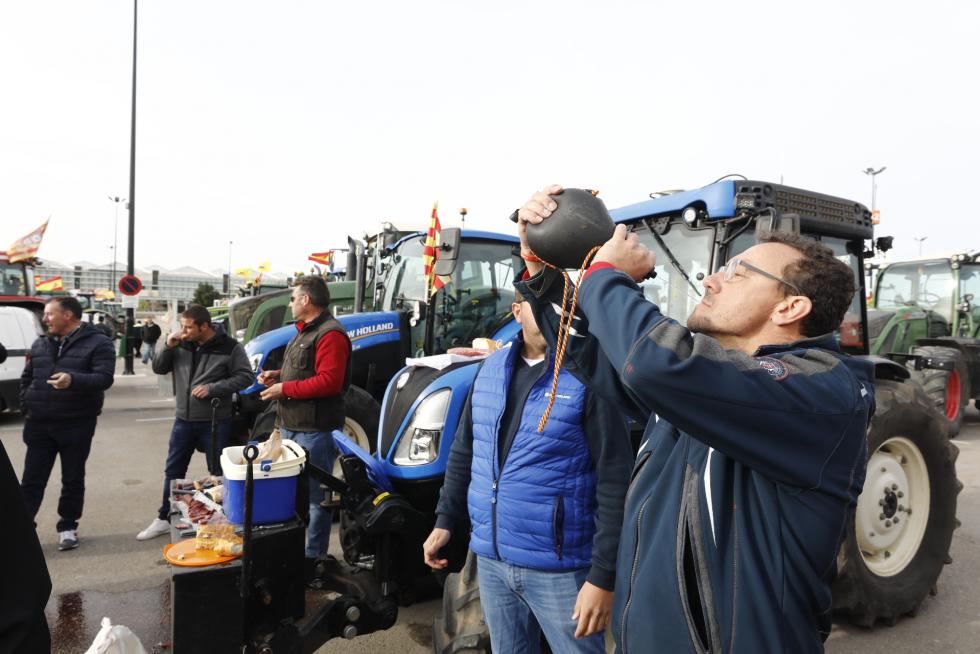 Los tractores toman este martes el centro de Zaragoza
