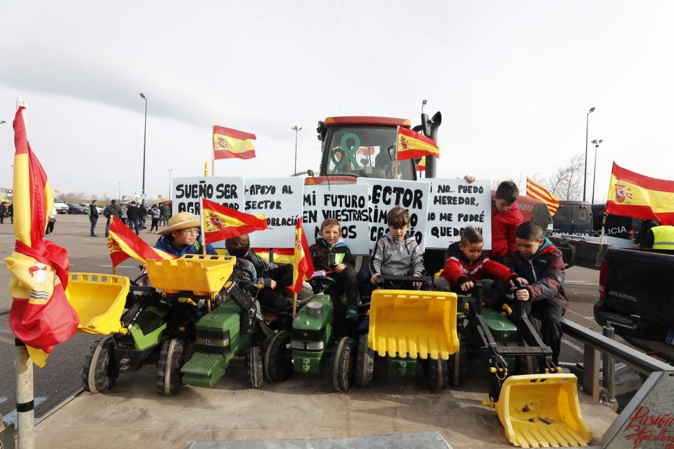 Los tractores toman este martes el centro de Zaragoza
