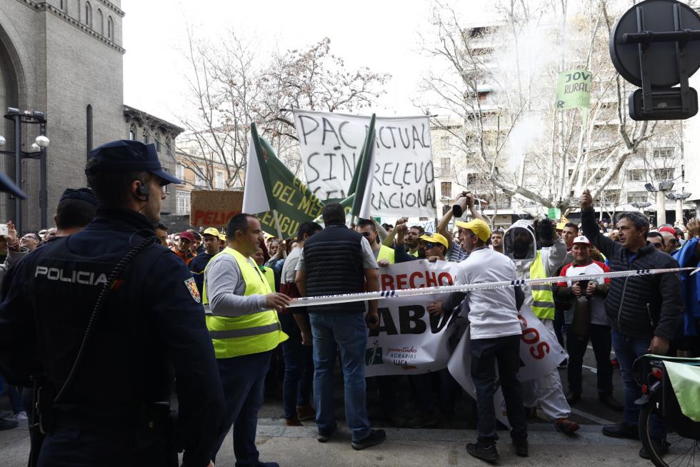 Los tractores toman las calles