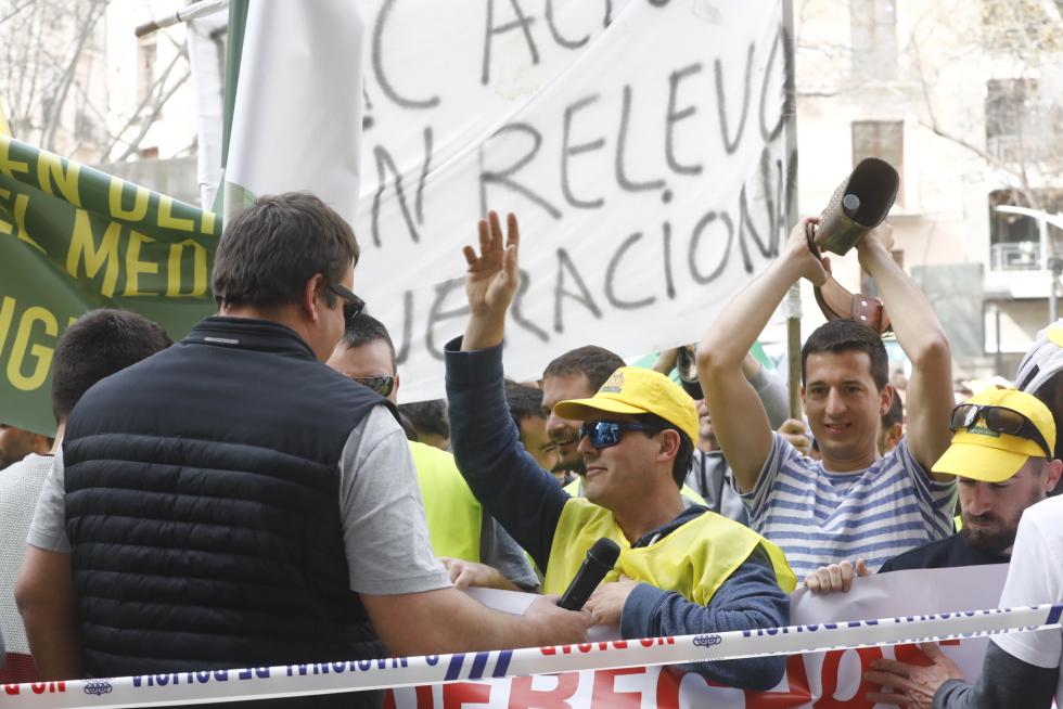 Los tractores toman las calles