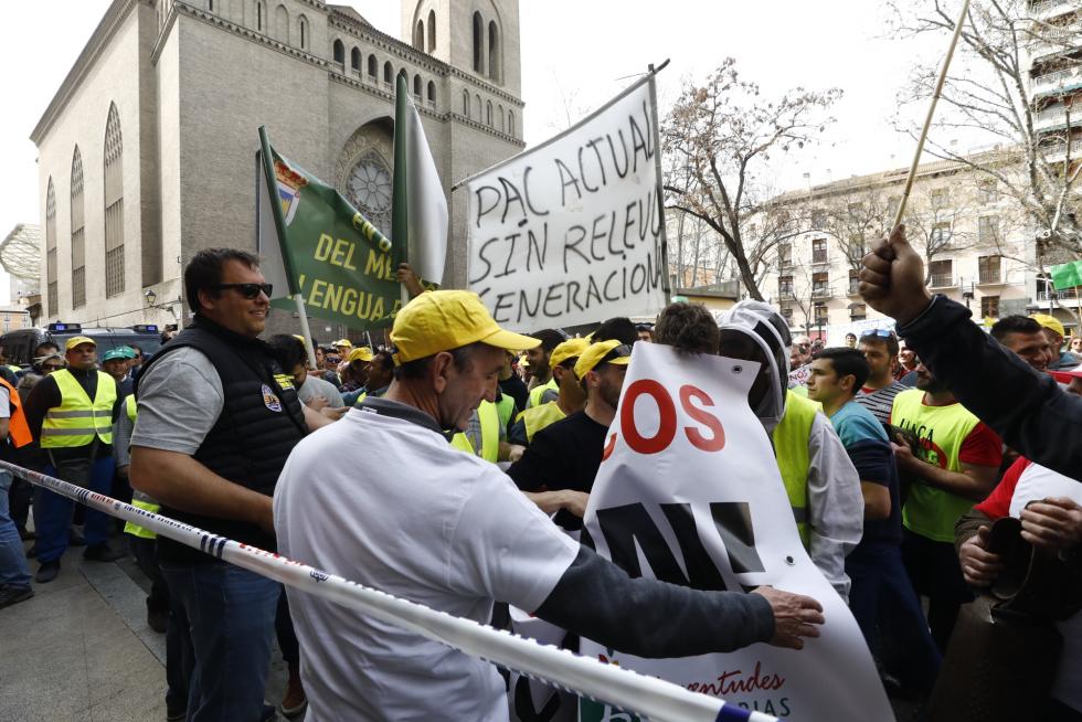Los tractores toman las calles