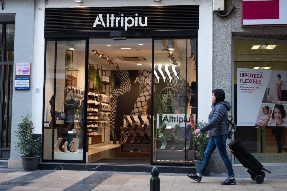 Imagen exterior de la tienda Altripiu.