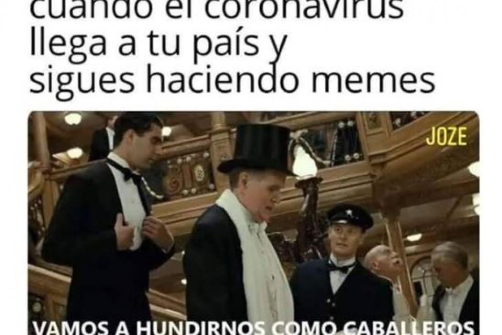 Memes del coronavirus.